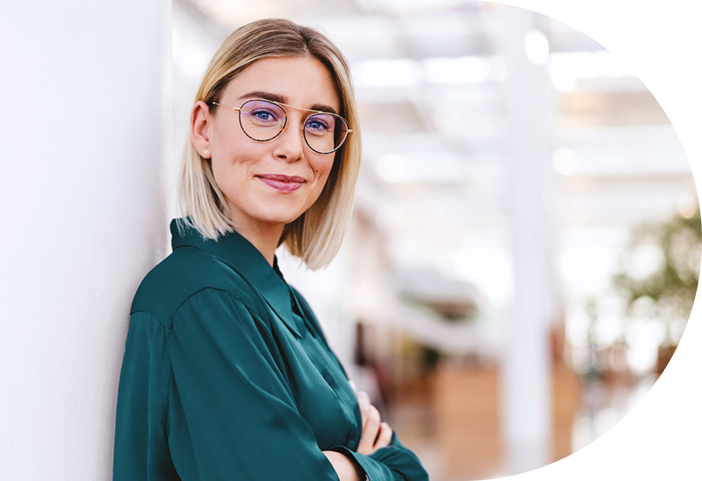 A premenopausal adult woman representing the target demographic for MYFEMBREE treatment